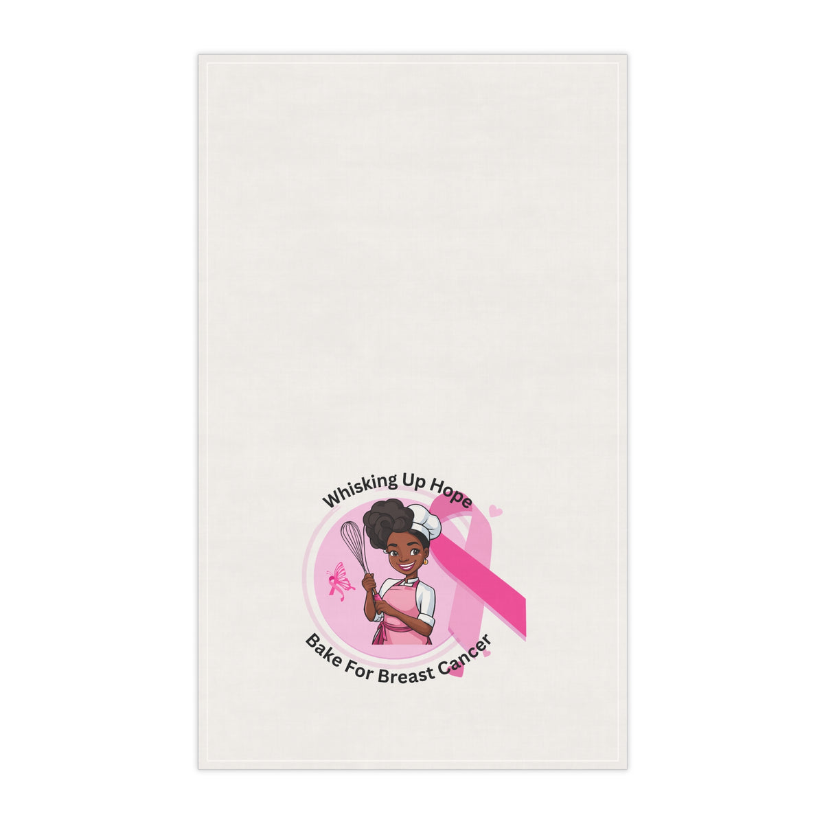 Breast Cancer Awareness Hand Towel - Baker